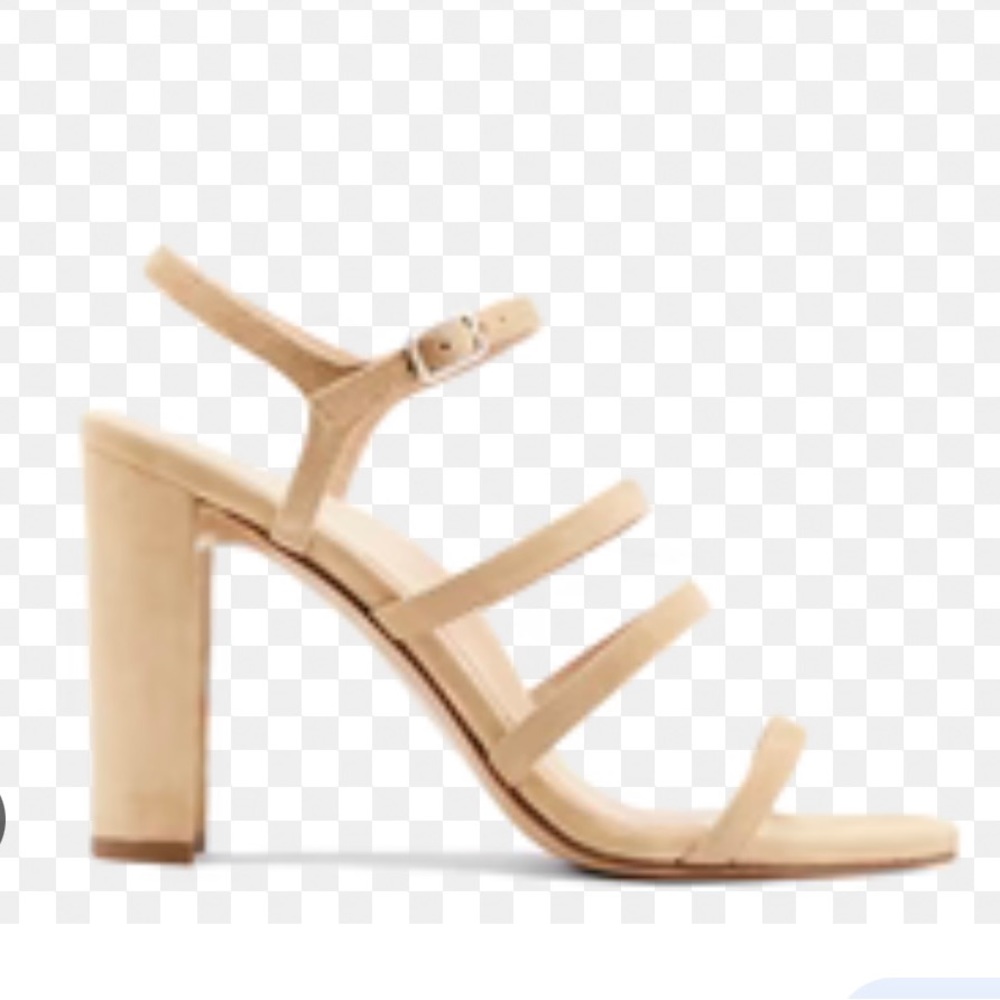 Inez Sasha suede heels. Size 9. Color- Camel